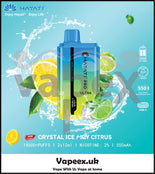 Hayati Pro Ultra 15000+ Puffs Disposable Vape